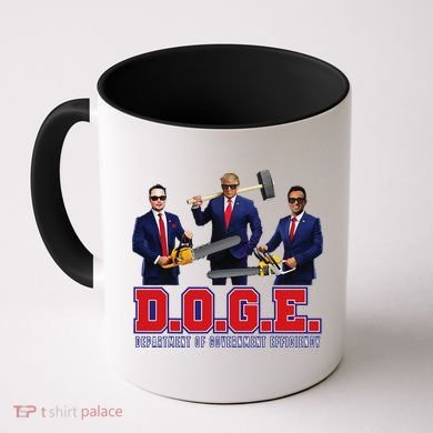 Funny D.O.G.E. (Department Of Government Efficiency) Doge Gift Coffee Mug