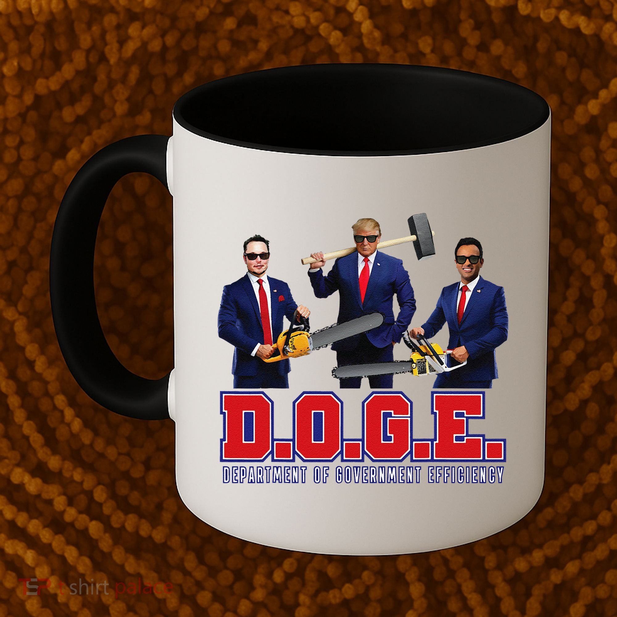 Funny D.O.G.E. (Department Of Government Efficiency) Doge Gift Coffee Mug