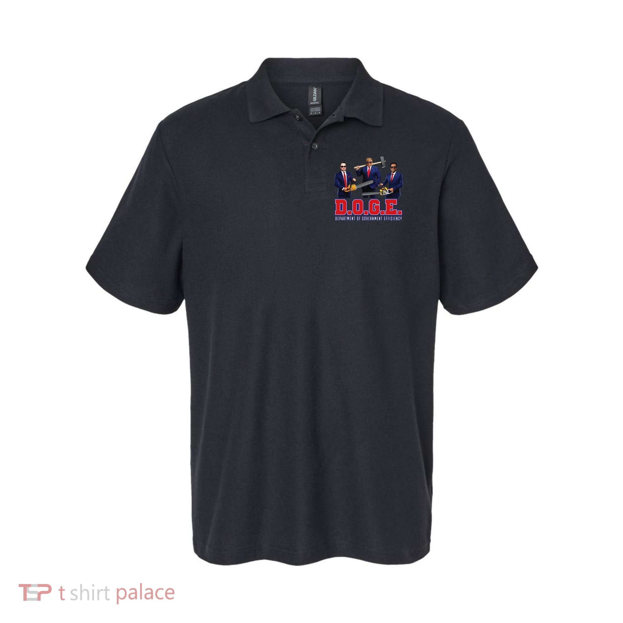 Funny D.O.G.E. (Department Of Government Efficiency) Doge Gift Polo