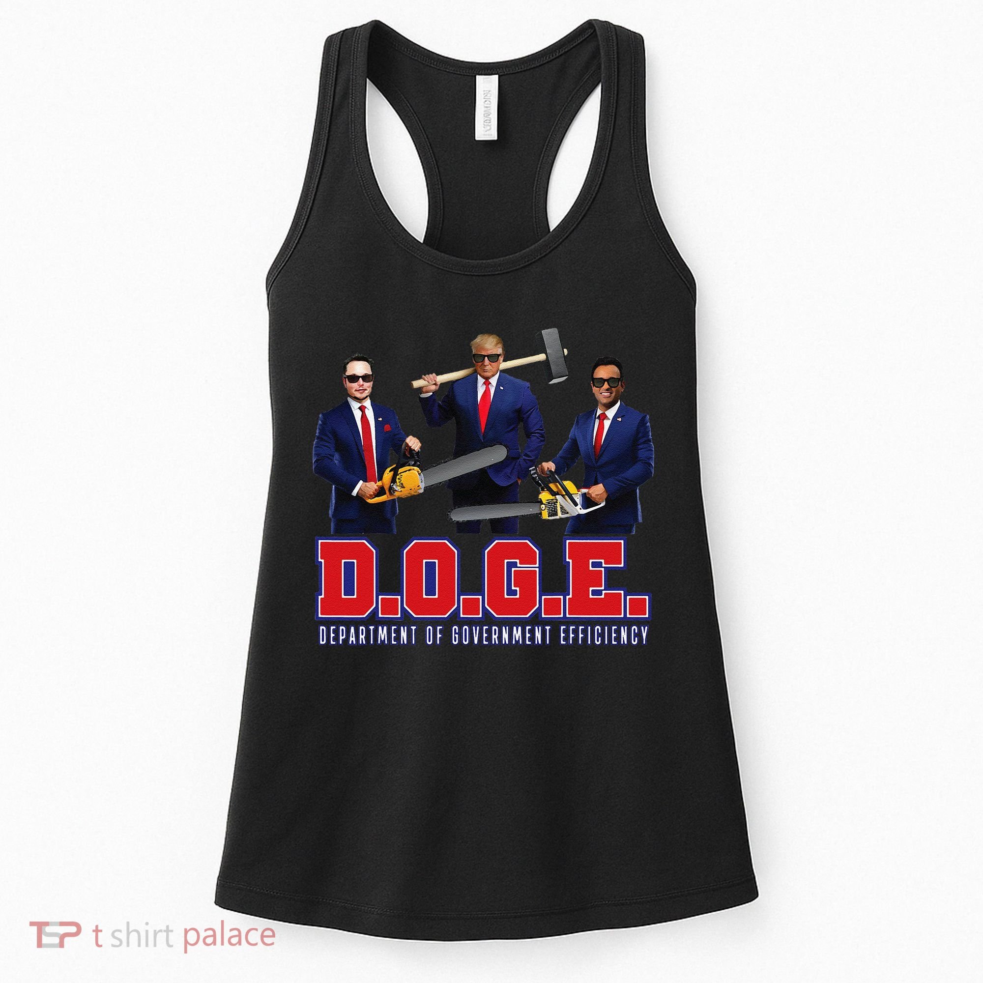 Funny D.O.G.E. (Department Of Government Efficiency) Doge Gift Women's Tank Top