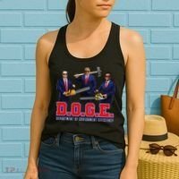 Funny D.O.G.E. (Department Of Government Efficiency) Doge Gift Women's Tank Top thumb 2