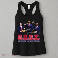 Funny D.O.G.E. (Department Of Government Efficiency) Doge Gift Women's Tank Top thumb 3