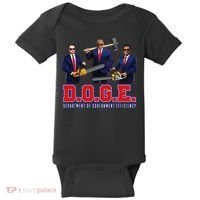 Funny D.O.G.E. (Department Of Government Efficiency) Doge Gift Baby Bodysuit thumb 0