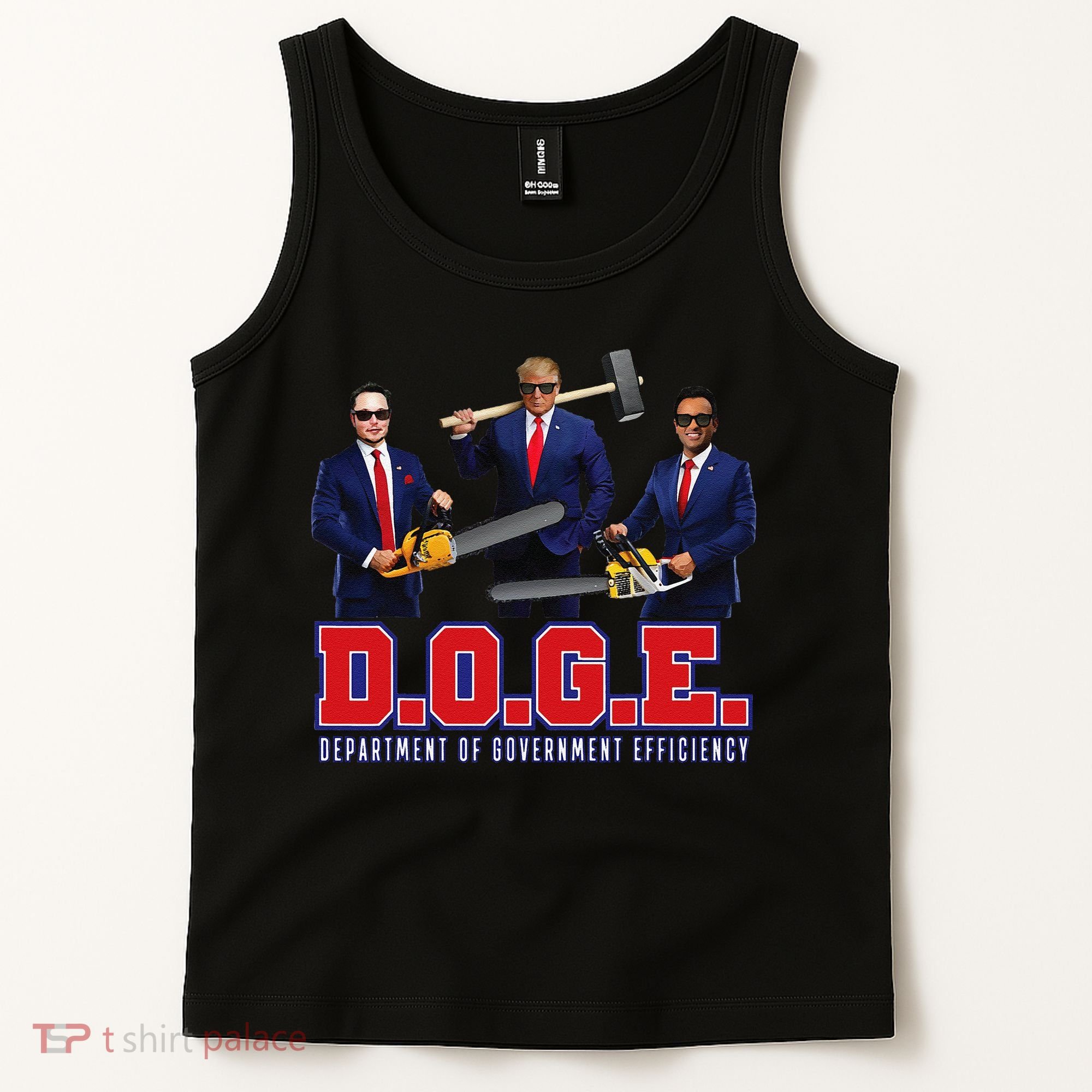 Funny D.O.G.E. (Department Of Government Efficiency) Doge Gift Tank Top