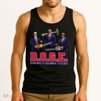 Funny D.O.G.E. (Department Of Government Efficiency) Doge Gift Tank Top thumb 3