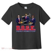 Funny D.O.G.E. (Department Of Government Efficiency) Doge Gift Toddler T-Shirt thumb 0