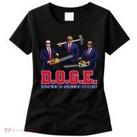 Funny D.O.G.E. (Department Of Government Efficiency) Doge Gift Women's T-Shirt thumb 0