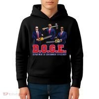 Funny D.O.G.E. (Department Of Government Efficiency) Doge Gift Kids Hoodie thumb 4