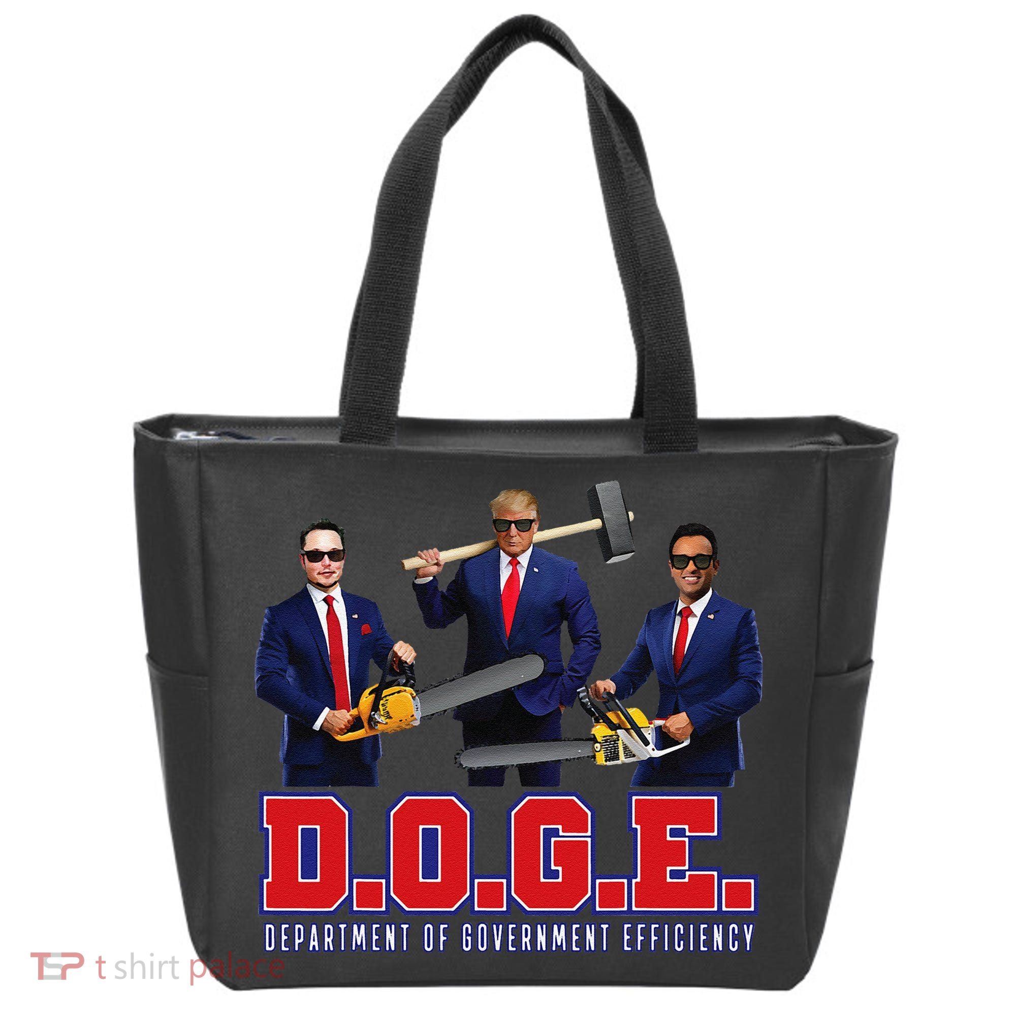 Funny D.O.G.E. (Department Of Government Efficiency) Doge Gift Tote Bag