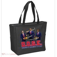 Funny D.O.G.E. (Department Of Government Efficiency) Doge Gift Tote Bag thumb 2