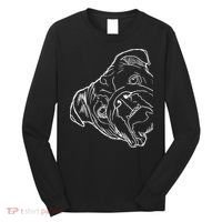 Funny Dog English Bulldog Long Sleeve Shirt thumb 0