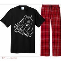 Funny Dog English Bulldog Pajama Set thumb 0