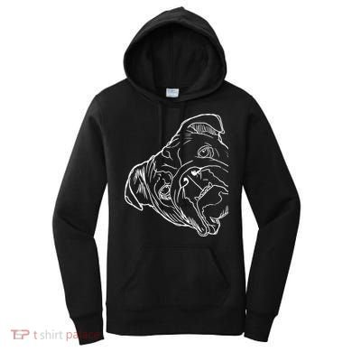 Funny Dog English Bulldog Women's Hoodie