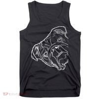 Funny Dog English Bulldog Tank Top thumb 0