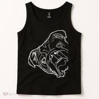 Funny Dog English Bulldog Tank Top thumb 2