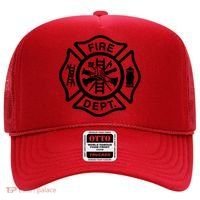 Fire Dept Emblem Badge Firefighter Logo Hat thumb 0