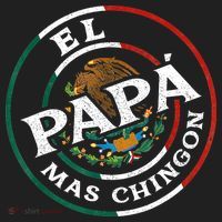 Fathers Day El Papa Mas Chingon Funny Mexican Dad Spanish Beanie thumb 2