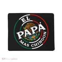 Fathers Day El Papa Mas Chingon Funny Mexican Dad Spanish Mousepad thumb 0