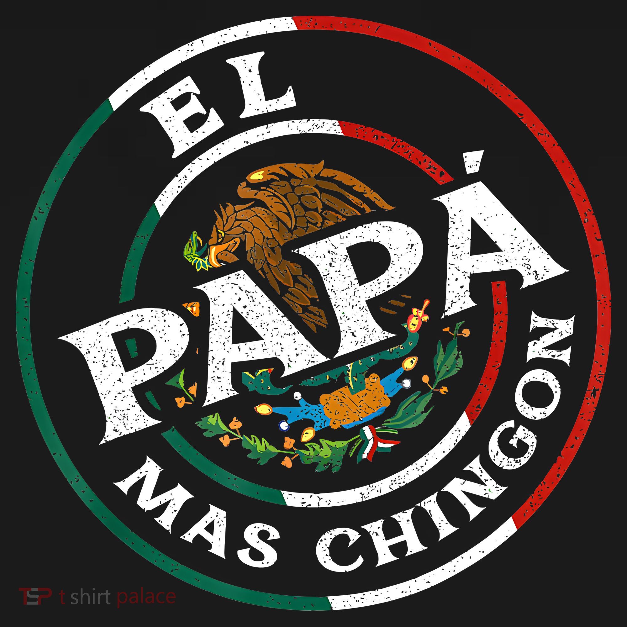 Fathers Day El Papa Mas Chingon Funny Mexican Dad Spanish Mousepad
