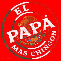 Fathers Day El Papa Mas Chingon Funny Mexican Dad Spanish Santa Hat thumb 1