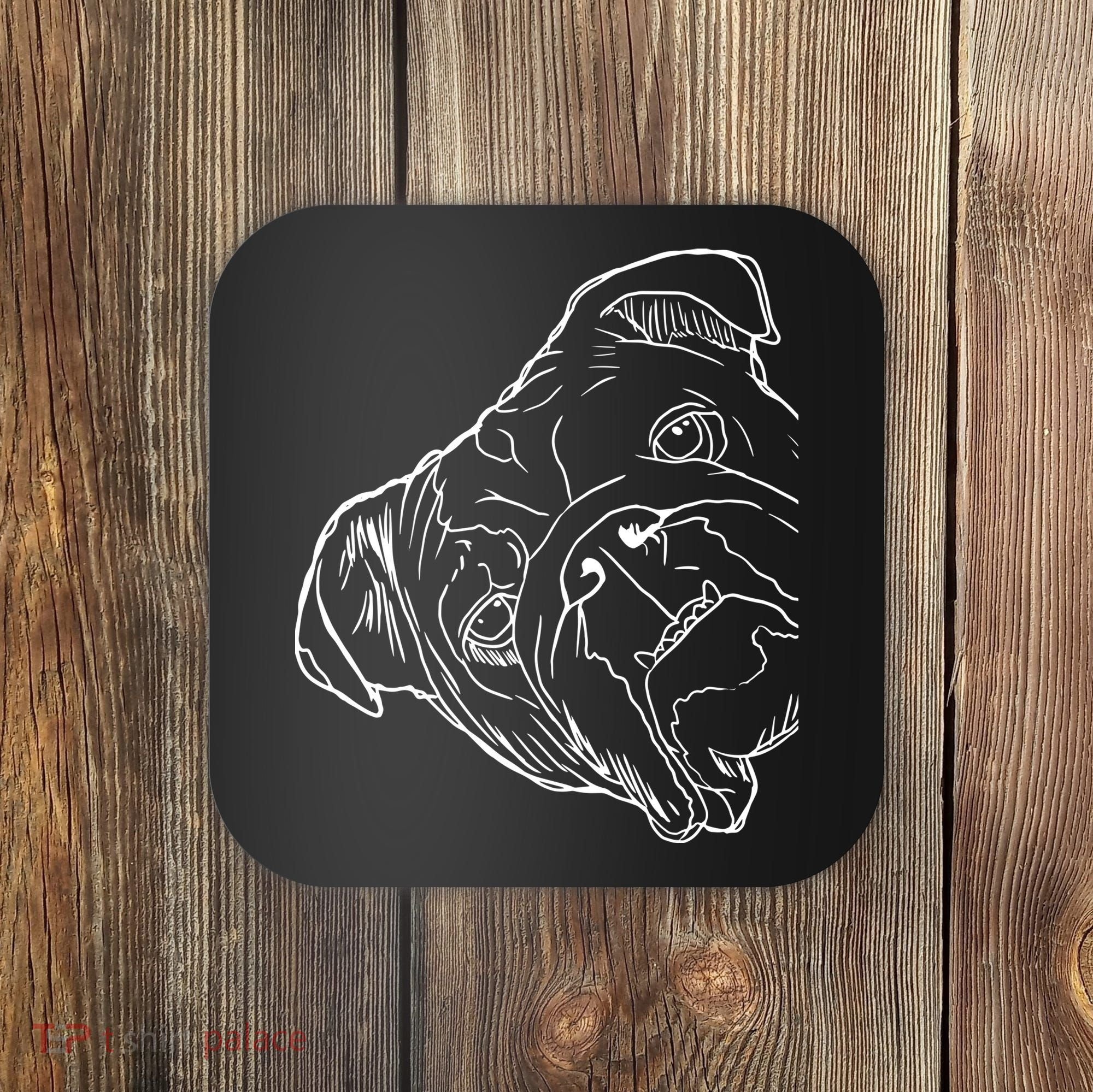 Funny Dog English Bulldog Coaster