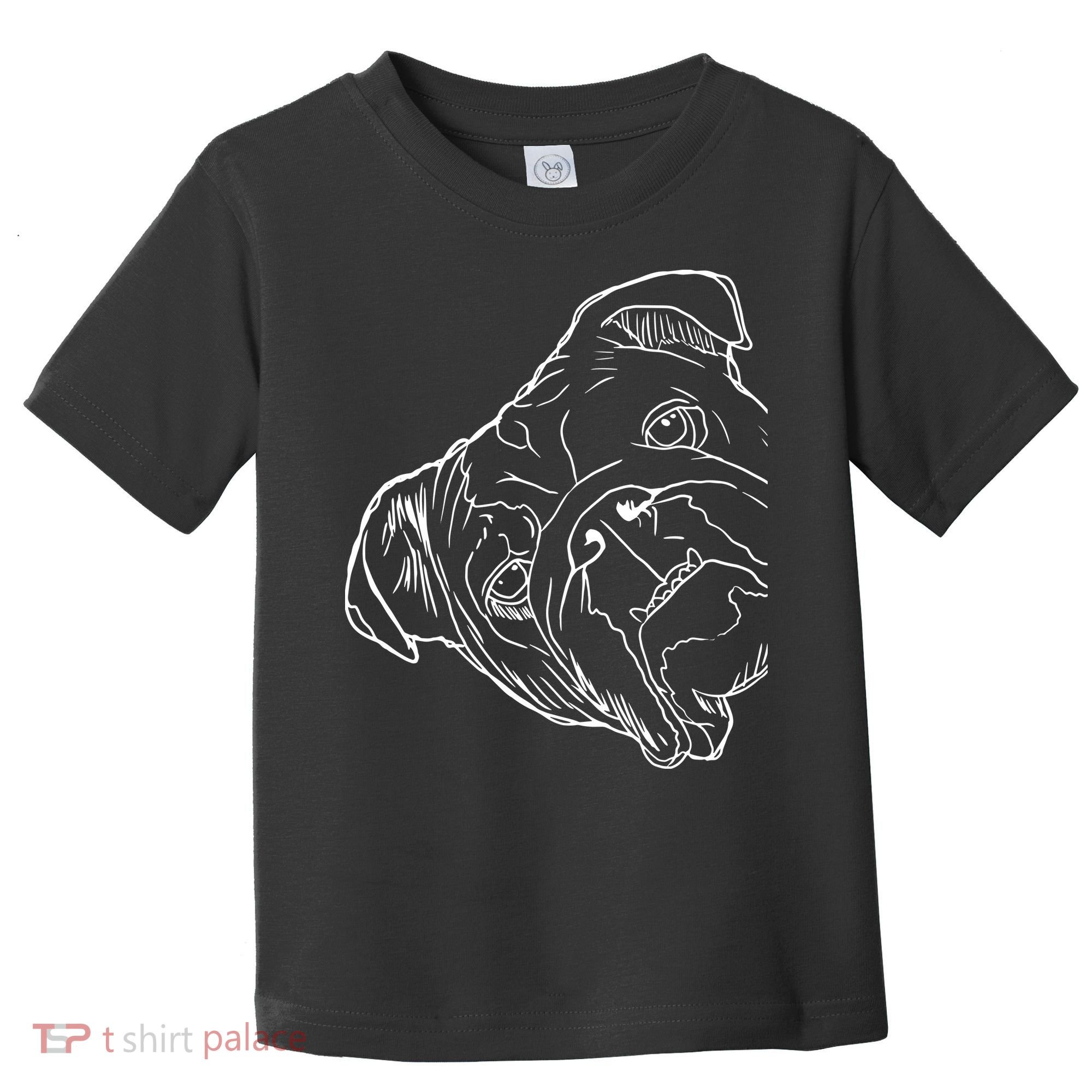 Funny Dog English Bulldog Toddler T-Shirt
