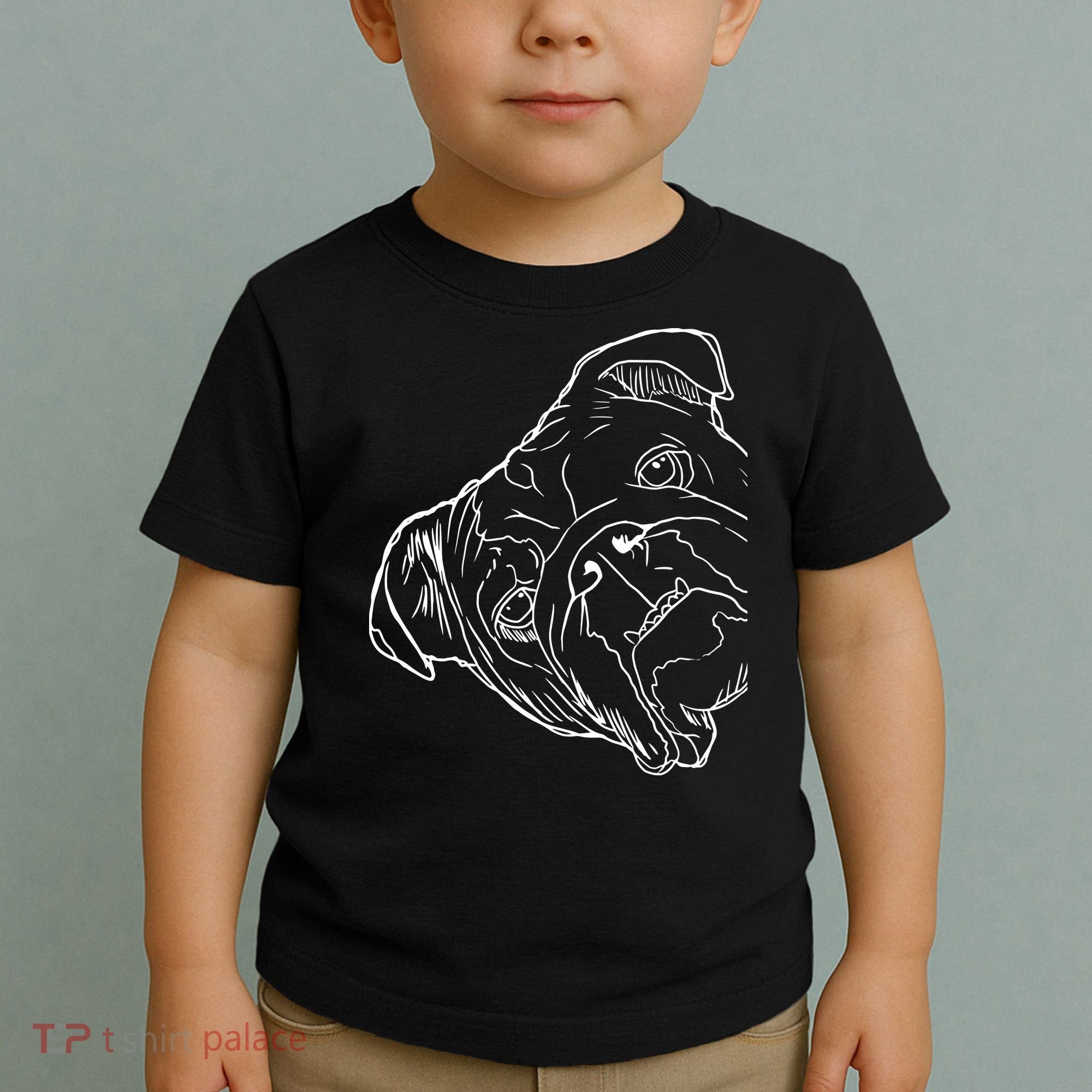 Funny Dog English Bulldog Toddler T-Shirt