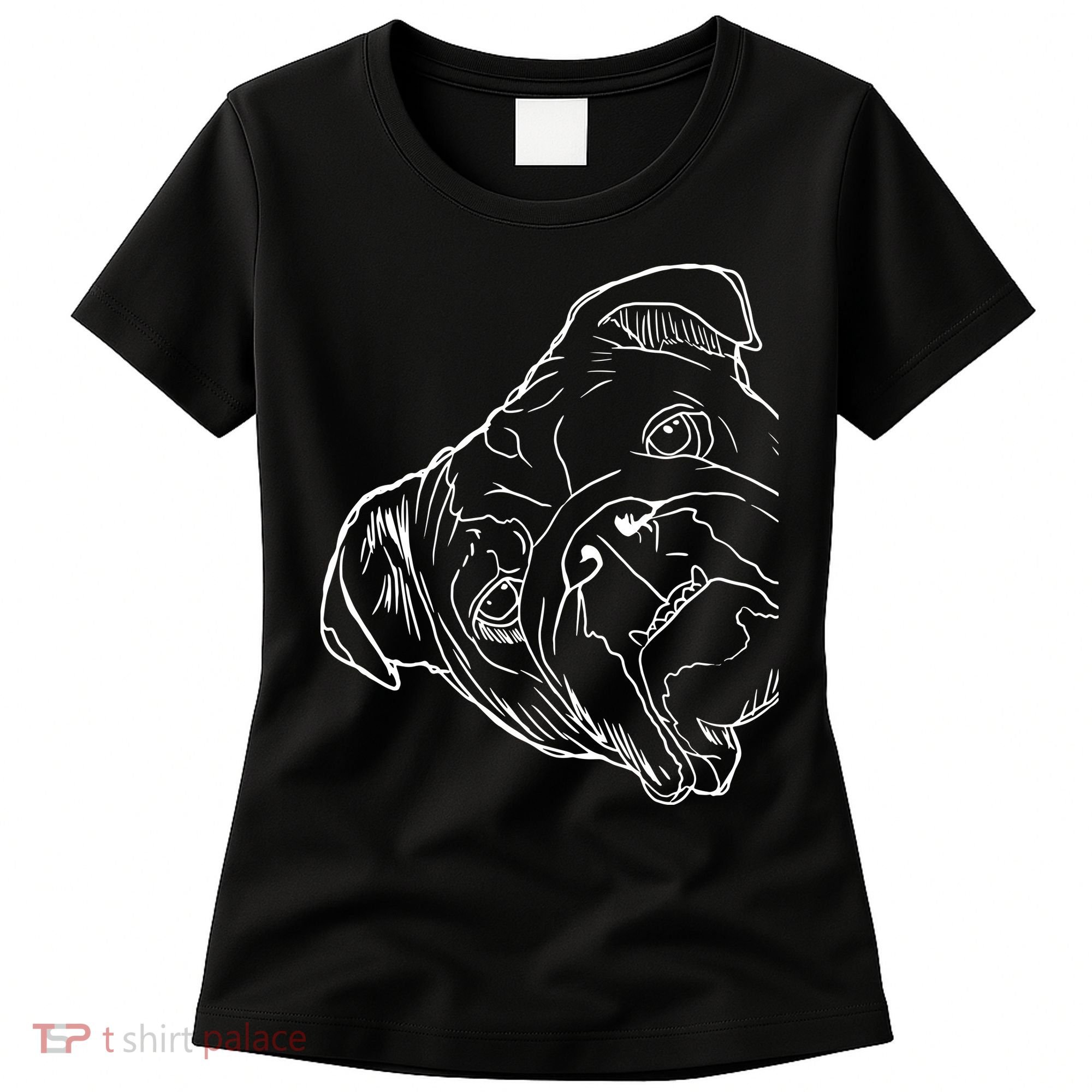 Funny Dog English Bulldog Women's T-Shirt