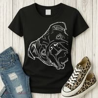 Funny Dog English Bulldog Women's T-Shirt thumb 3