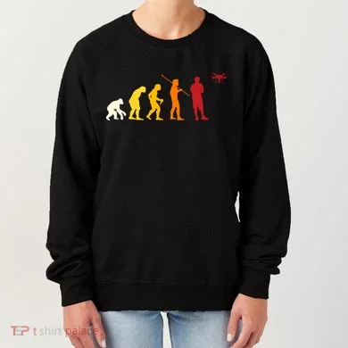 Funny Drone Fyling Evolution Design Drone Pilot Cute Gift Women's Sweatshirt