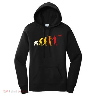 Funny Drone Fyling Evolution Design Drone Pilot Cute Gift Women's Hoodie