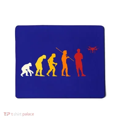 Funny Drone Fyling Evolution Design Drone Pilot Cute Gift Mousepad