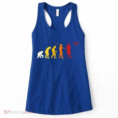 Funny Drone Fyling Evolution Design Drone Pilot Cute Gift Women's Tank Top