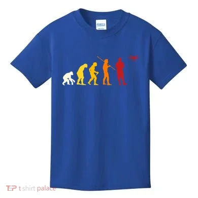 Funny Drone Fyling Evolution Design Drone Pilot Cute Gift Kids T-Shirt