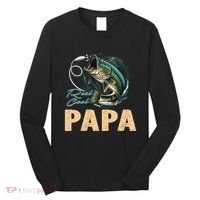 Fathers Day Funny Fisherman Reel Cool Papa Fishing Lover Long Sleeve Shirt thumb 0