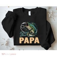 Fathers Day Funny Fisherman Reel Cool Papa Fishing Lover Sweatshirt thumb 2
