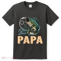 Fathers Day Funny Fisherman Reel Cool Papa Fishing Lover T-Shirt thumb 0