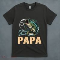 Fathers Day Funny Fisherman Reel Cool Papa Fishing Lover T-Shirt thumb 4