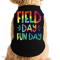 Field Day Fun Day Last Day Of School Teacher Student Doggie Tank thumb 0
