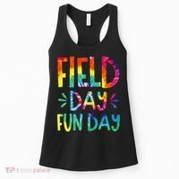 Field Day Fun Day Last Day Of School Teacher Student Women's Tank Top thumb 0