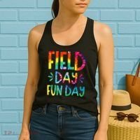 Field Day Fun Day Last Day Of School Teacher Student Women's Tank Top thumb 2