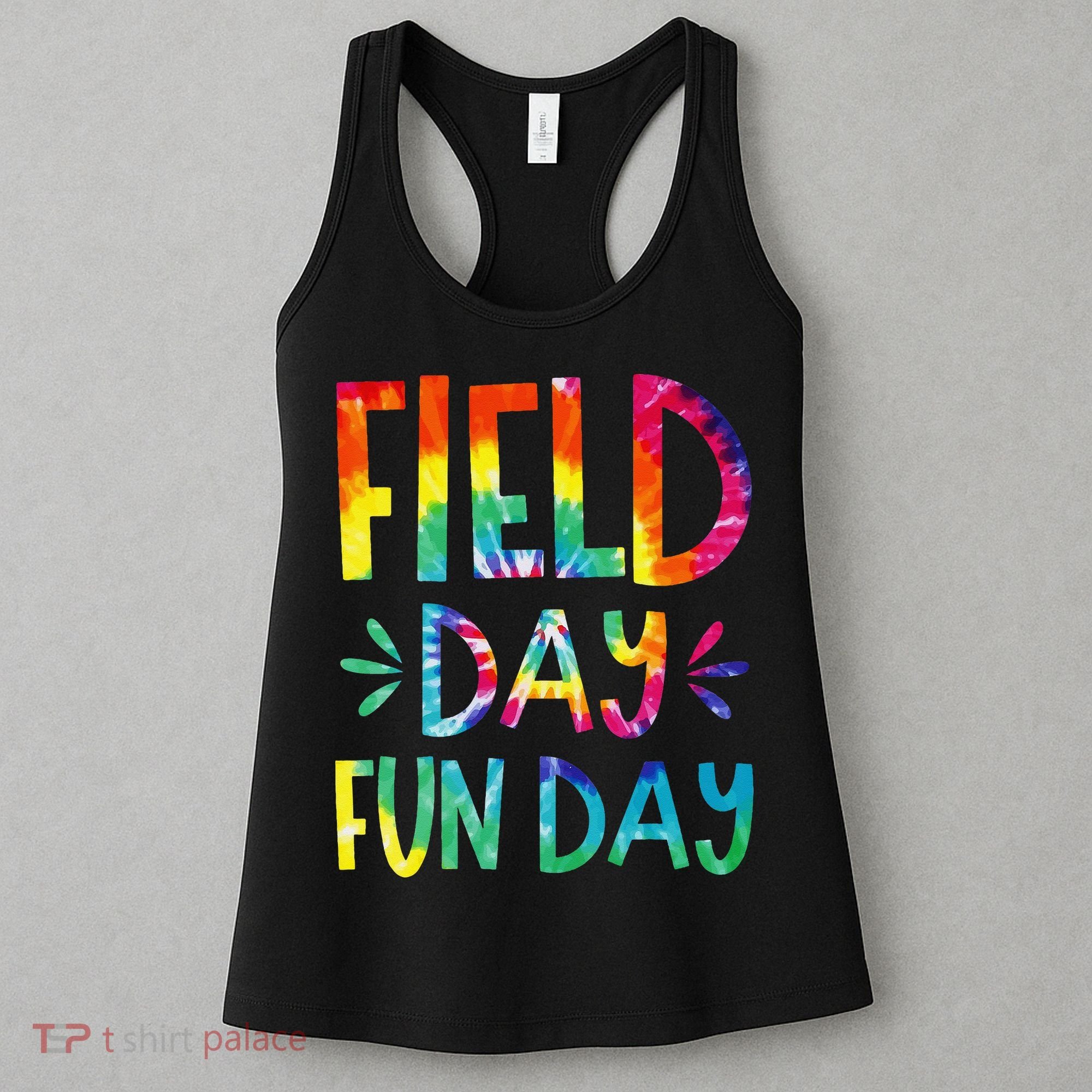 Field Day Fun Day Last Day Of School Teacher Student Women's Tank Top