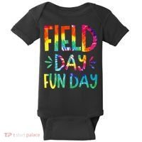 Field Day Fun Day Last Day Of School Teacher Student Baby Bodysuit thumb 0