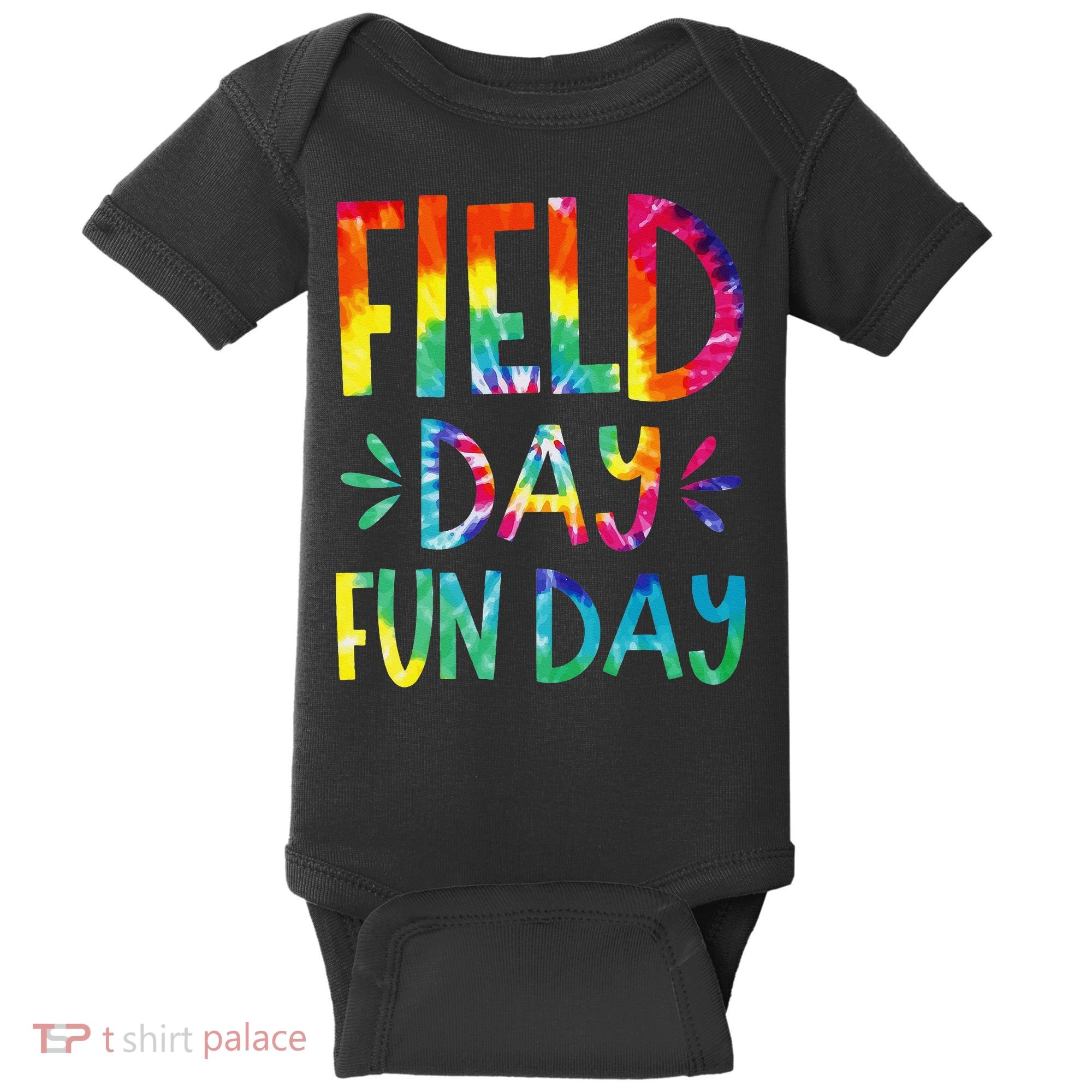 Field Day Fun Day Last Day Of School Teacher Student Baby Bodysuit