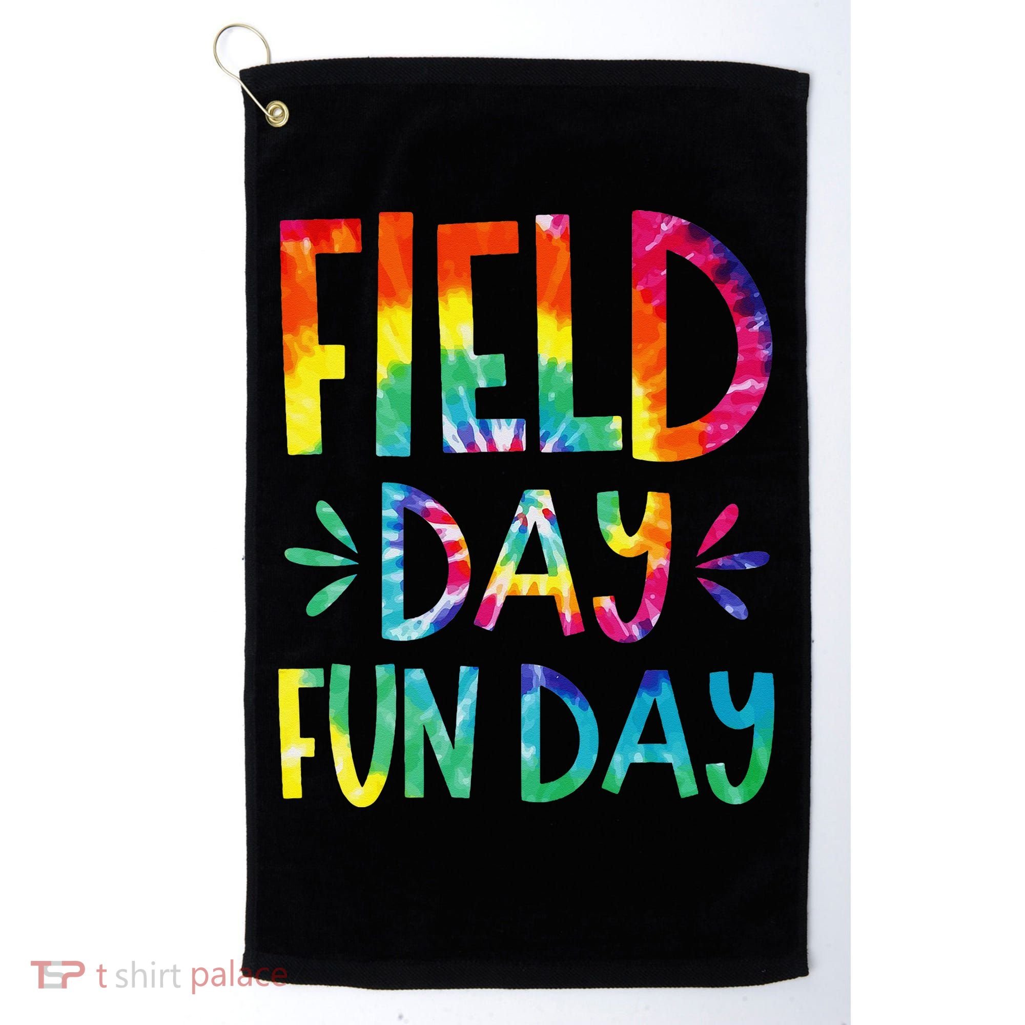 Field Day Fun Day Last Day Of School Teacher Student Golf Towel