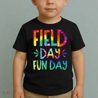 Field Day Fun Day Last Day Of School Teacher Student Toddler T-Shirt thumb 2