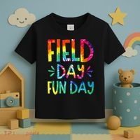 Field Day Fun Day Last Day Of School Teacher Student Toddler T-Shirt thumb 3