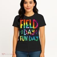 Field Day Fun Day Last Day Of School Teacher Student Women's T-Shirt thumb 4
