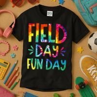 Field Day Fun Day Last Day Of School Teacher Student Kids T-Shirt thumb 3