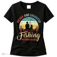 Father Daughter Fishing Partner For Life Retro Matching Dad Women's T-Shirt thumb 0
